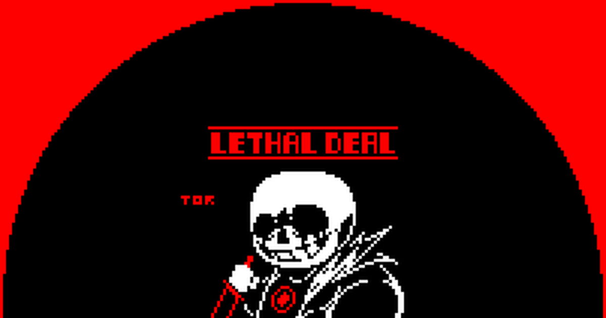 Lethal Deal) Killer Sans : r/Undertale