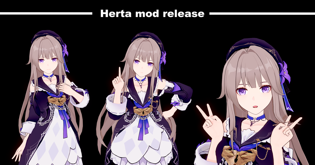 Koikatsu Honkai Star Rail Herta Herta Mod V1 02 Release Pixiv