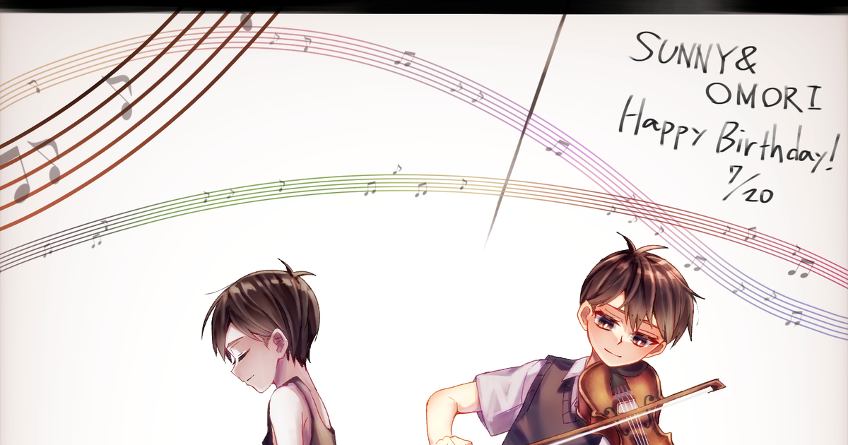 OMORI - happy birthday! in celebration of a very special