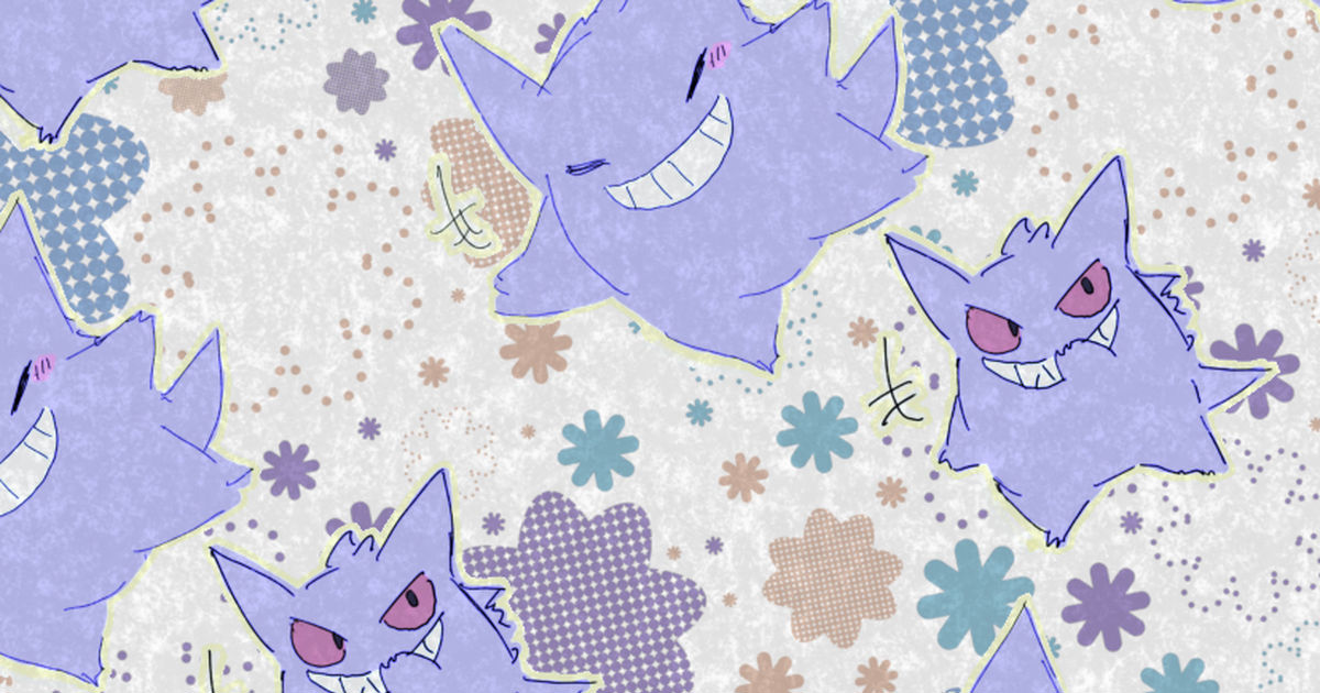 Wallpapers Gengar Pokemon ポケモン壁紙 ゲンガー壁紙 Pixiv