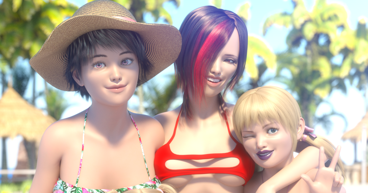 オリキャラ Summer Vacation M0bil3dのイラスト Pixiv