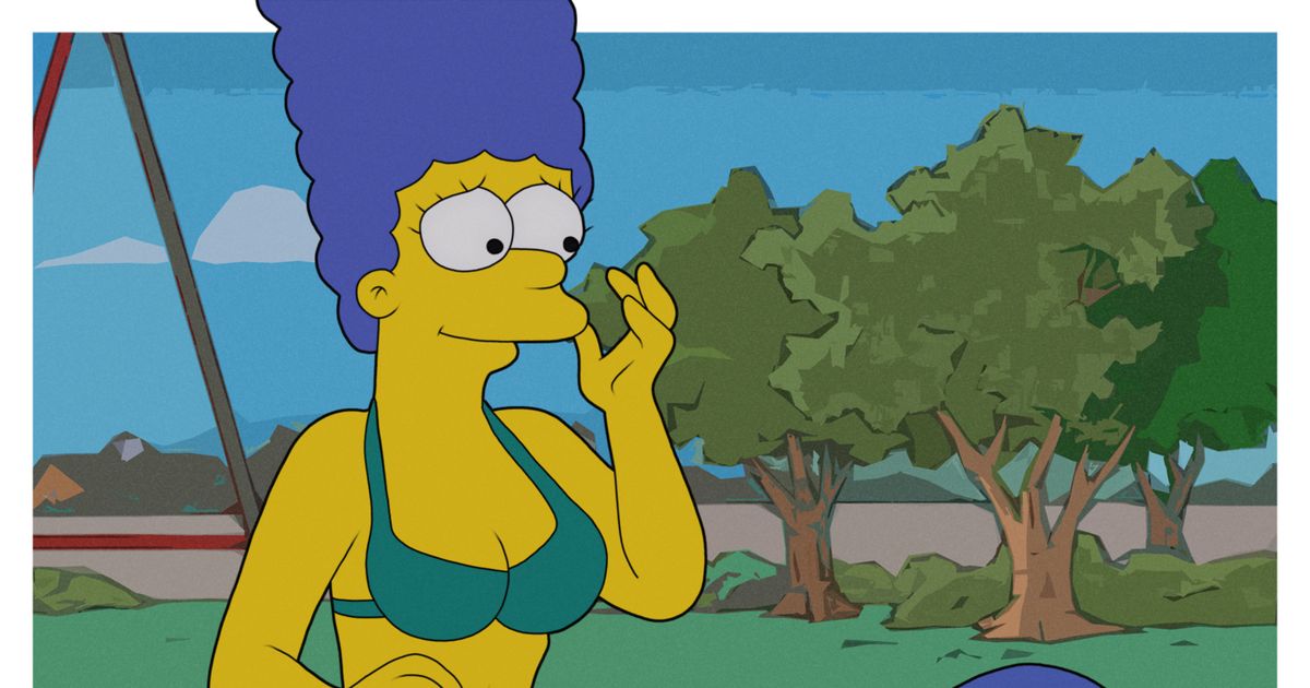 Margesimpson Marge Simpson And Milhouse Kurt Lenmanのイラスト Pixiv 