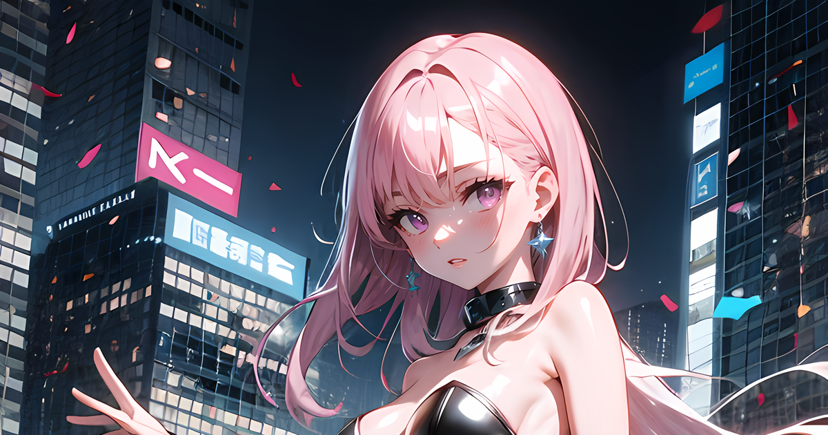 Aiイラスト Nix Model In Night City Fifoxs Artのイラスト Pixiv