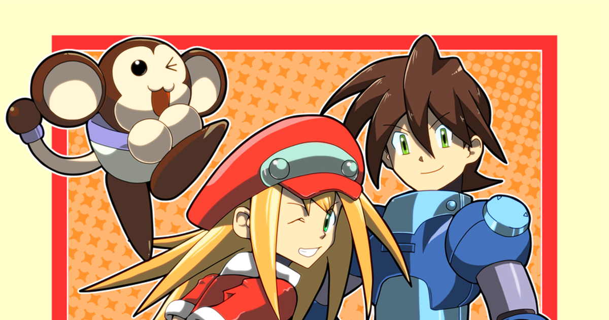 Mega Man Legends Rock Volnutt Roll Caskett ロック＆ロールwithデータ Pixiv