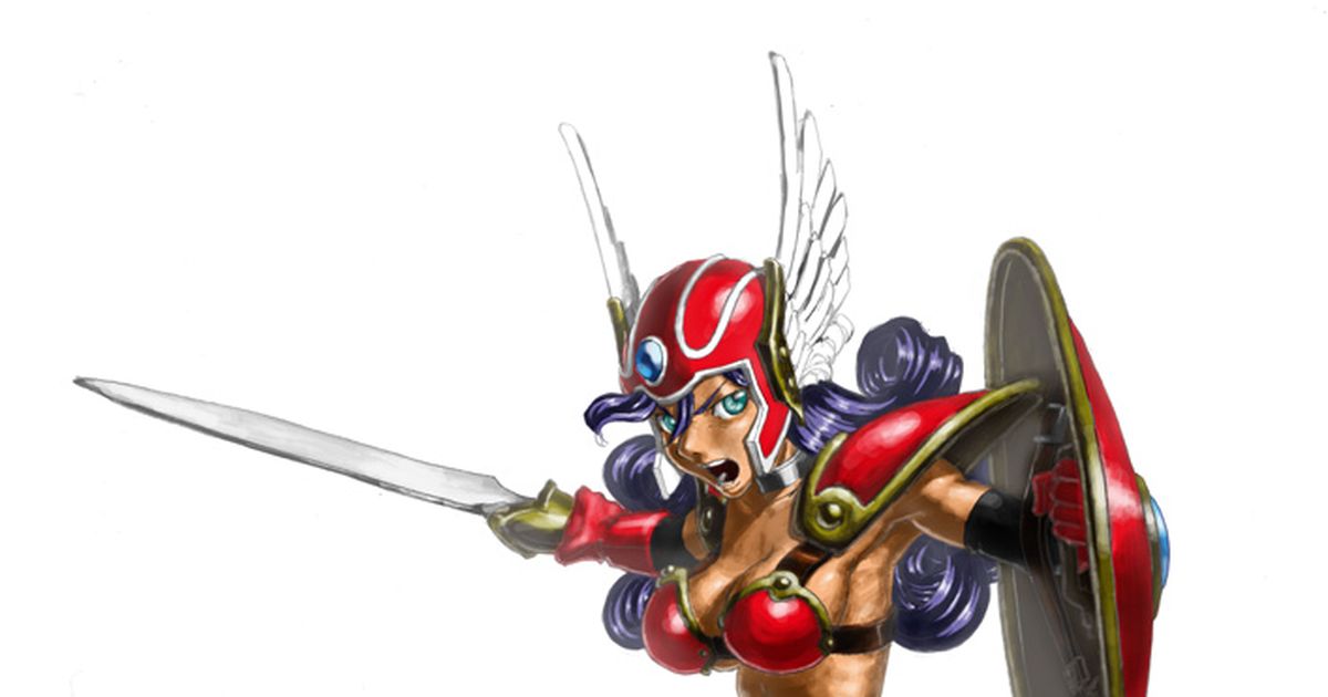 Dragon Quest Iii Female Warrior Bikini Armor Dq3女戦士 Pixiv 0462
