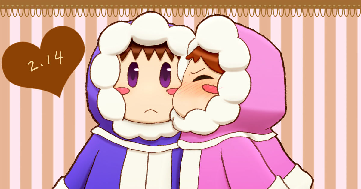 Smash Bros Nana Ice Climber バレンタインディキッス Pixiv