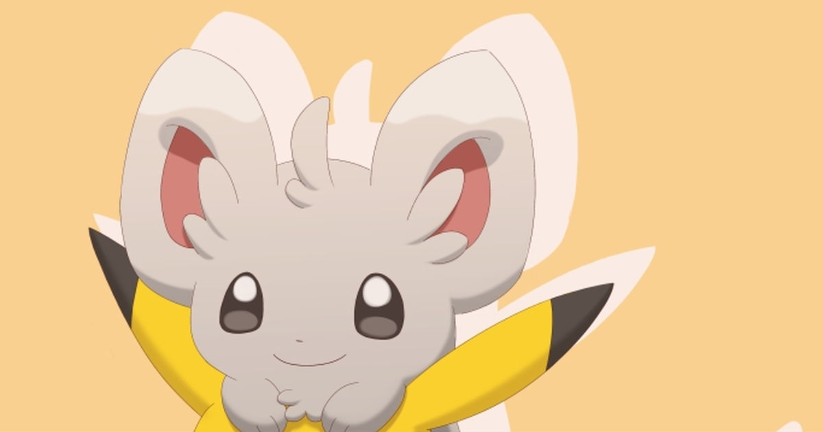 Pokémon Pikachu Minccino チラチュウ Pixiv