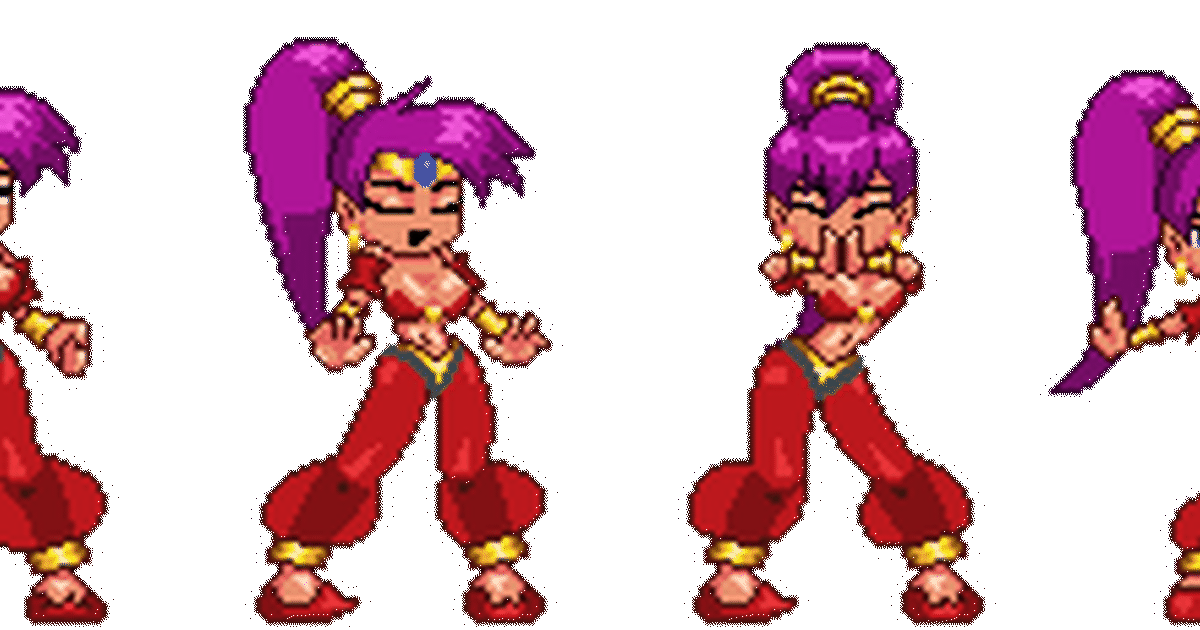 Pixel Art Shantae Wayforward Shantae魅惑のdance Pixiv