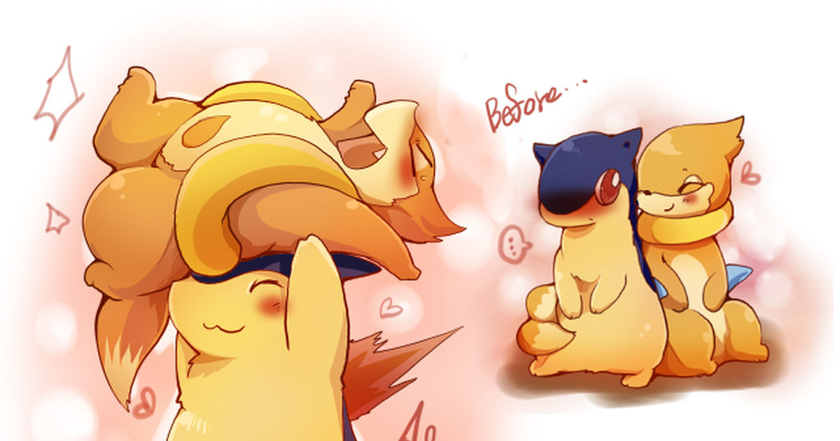 Pokémon, furry, incredibly cute / あのころの君といまの君 - pixiv.