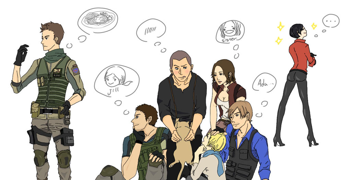 Resident Evil 6 Chris Redfield Leon S Kennedy Resident Evil 6 Pixiv 