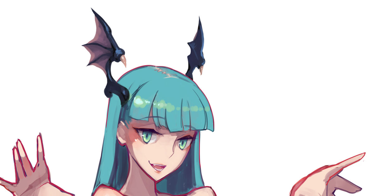 Morrigan Succubus Morrigan Aensland 習作 Pixiv 9748