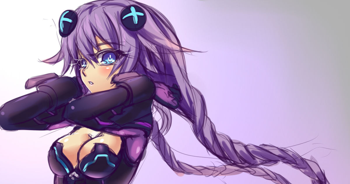 Purple Heart Neptune Hyperdimension Neptunia ねぷ Pixiv 6760