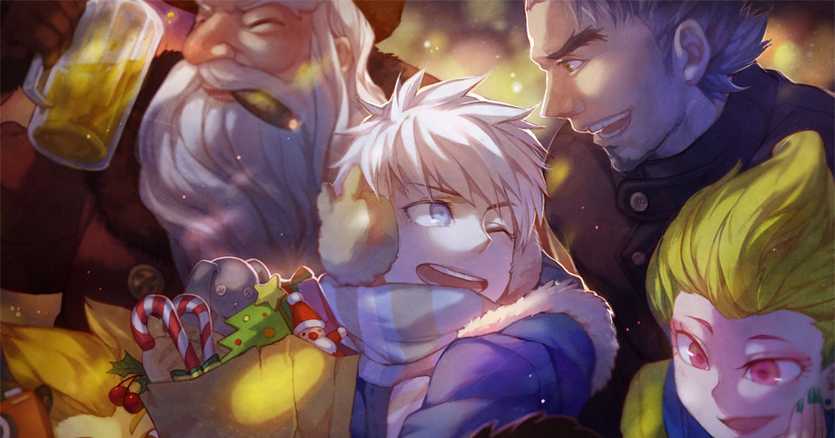 JackFrost, rise of the guardians, Bunny / Merry Christmas - pixiv.