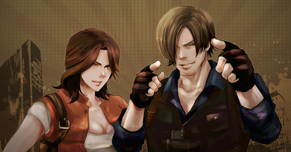 Leon S Kennedy Helena Harper Resident Evil 6 Leon And Helena Pixiv 0615