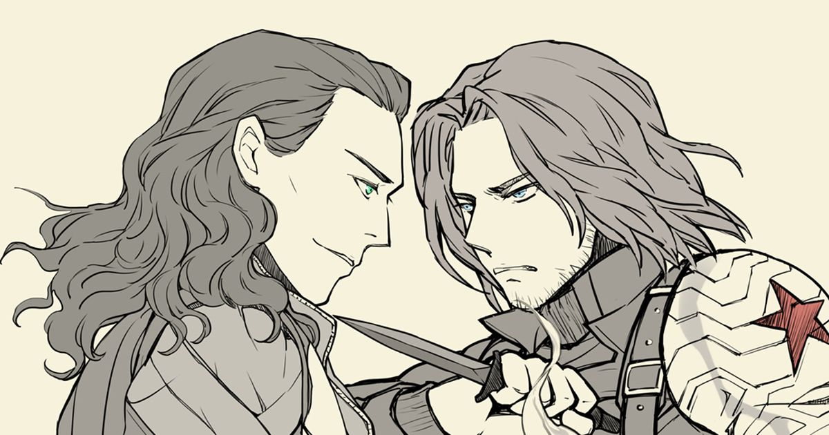 Loki Loki Bucky Bucky ×loki Pixiv 