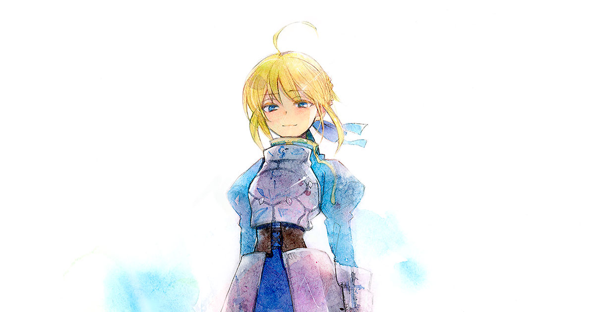 Fate Saber Beautiful Pixiv