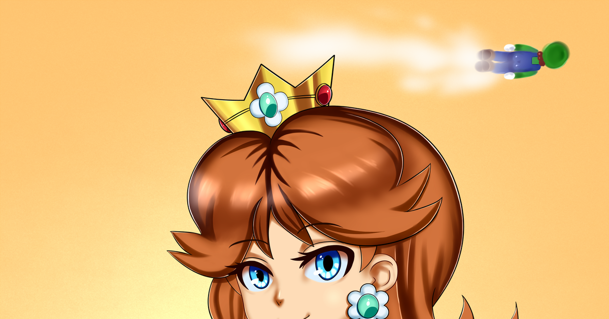 Daisy, Super Mario Bros., Princess Daisy / Princess Daisy pixiv