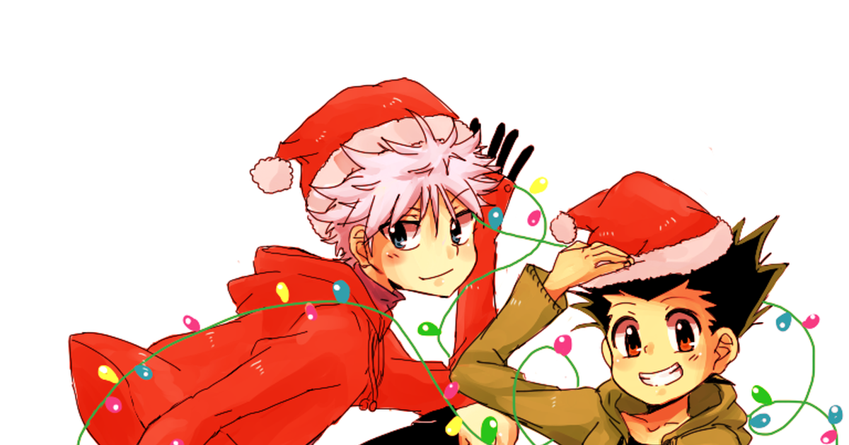 killua, gon, hunter×hunter / Merry Christmas!