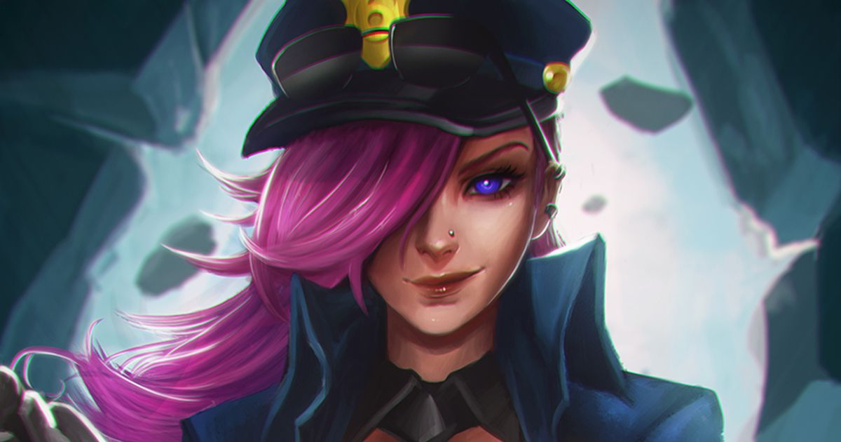 #lol Officer Vi - こよりんのイラスト - pixiv