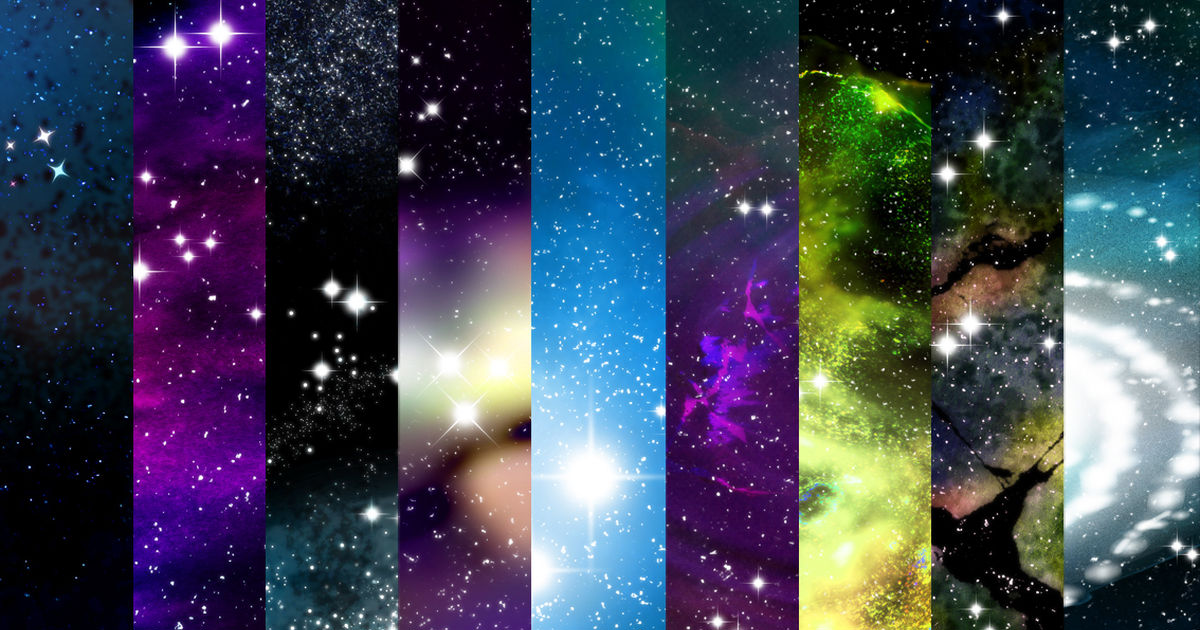 素材 宇宙 フリー素材67 銀河 あぐりりんこ プロフ読んでねのイラスト Pixiv