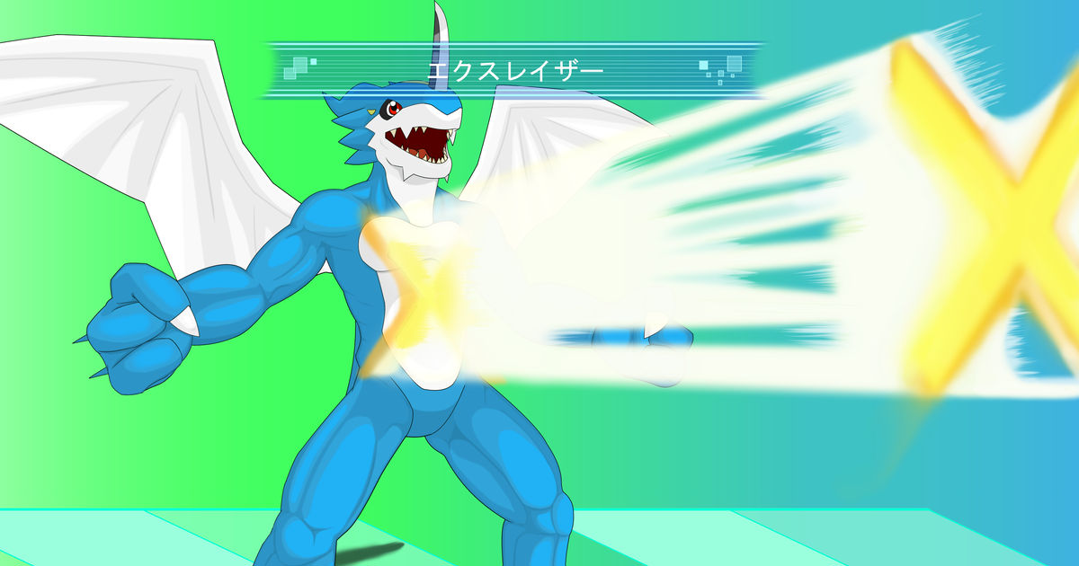 ExVeemon, Digimon Story Cyber Sleuth / 『エクスレイザー』（サイバースルゥー