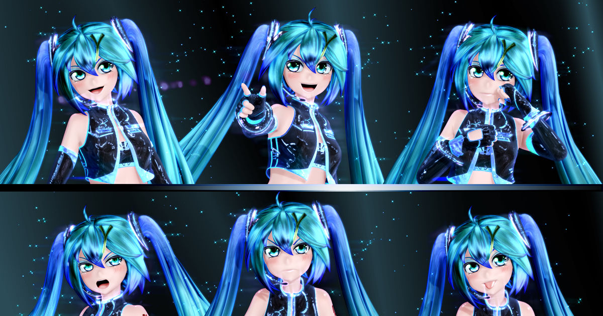 3D, Model, blender / Miku Miku! pixiv