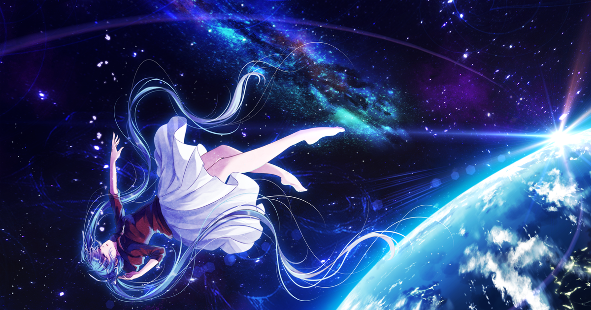 VOCALOID, hatsune miku, universe / Stars Will Rise Again - pixiv