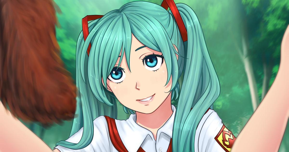 Everlasting Summer Hatsune Miku Visual Novel Белочка Pixiv