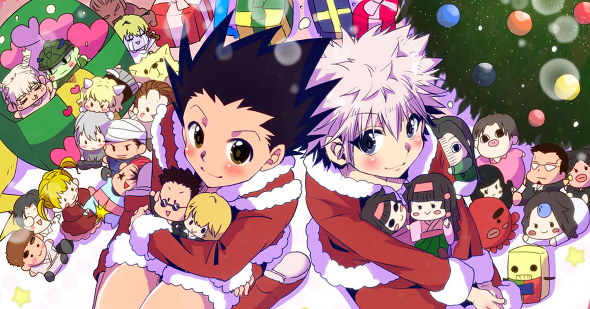 hunter x hunter, Gon/Killua / Merry Christmas / December 25th, 2015 - pixiv