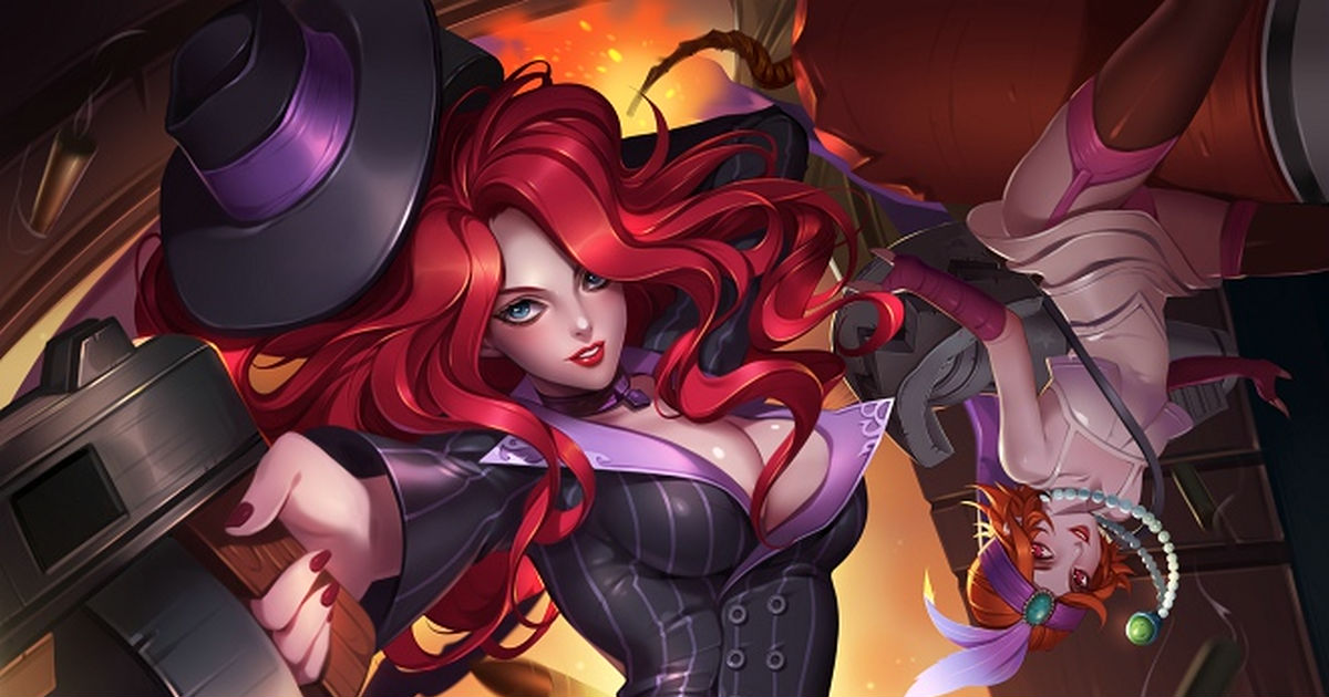 #League_of_Legends MAFIA MISS FORTUNE & JINX - 愚 子 citemer の イ ラ ス ト - ...