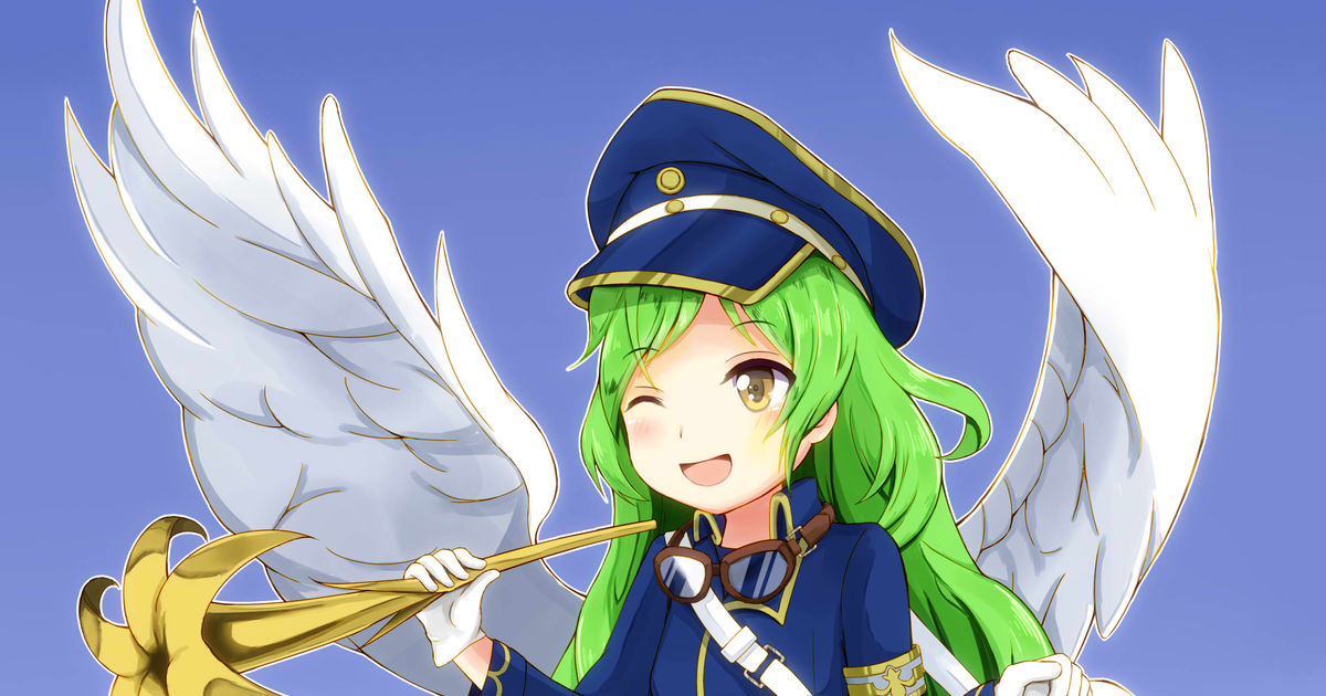 Monster Strike Gabriel Angel モンストのガブリエルちゃん描きました。 Pixiv 