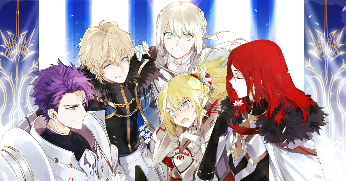 Fategrand Order Knights Of The Round Table Knights Of The Round