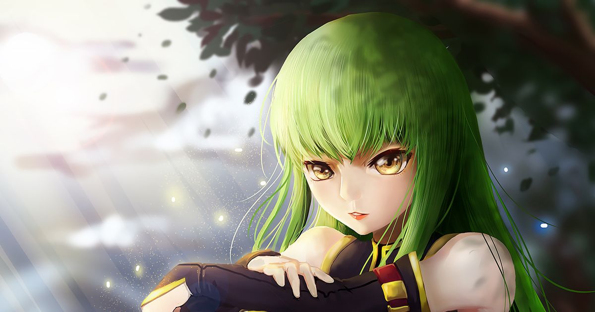 Girl Code Geass CC CC Pixiv