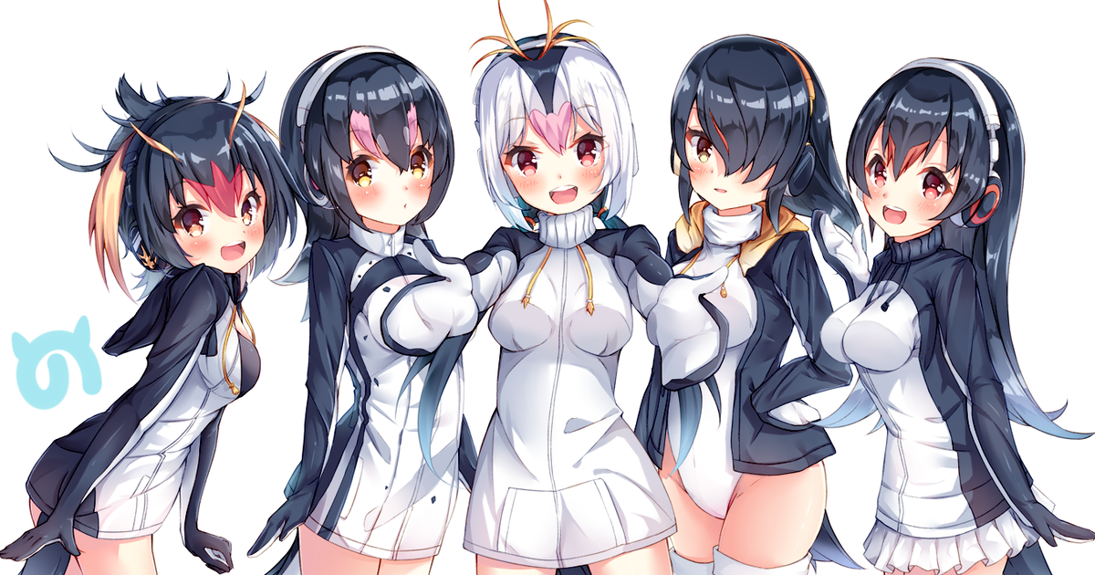 Kemono Friends Royal Penguin Kemono Friends Emperor Penguin Kemono Friends ぺぱぷらいぶ！ Pixiv