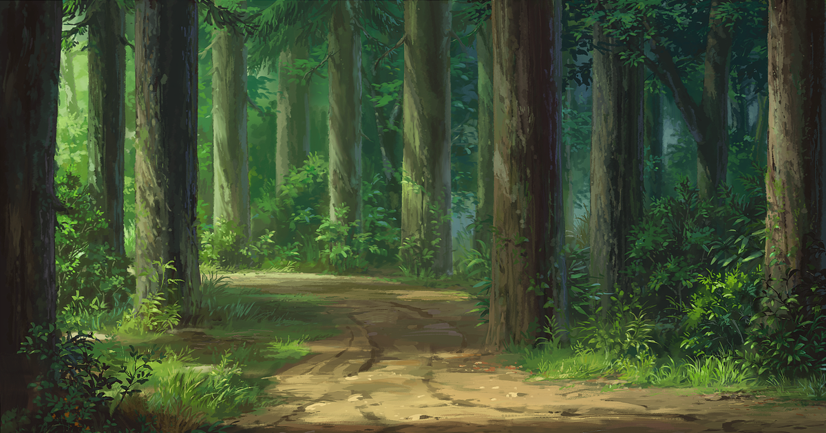 #anime Forest - oadneyungのイラスト - pixiv