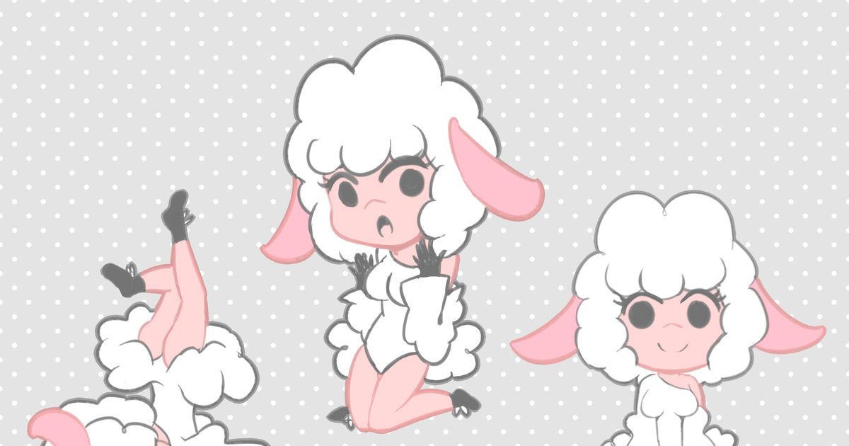 Leggy Lamb Furry Sheep Beep Beep I M A Sheep Pixiv