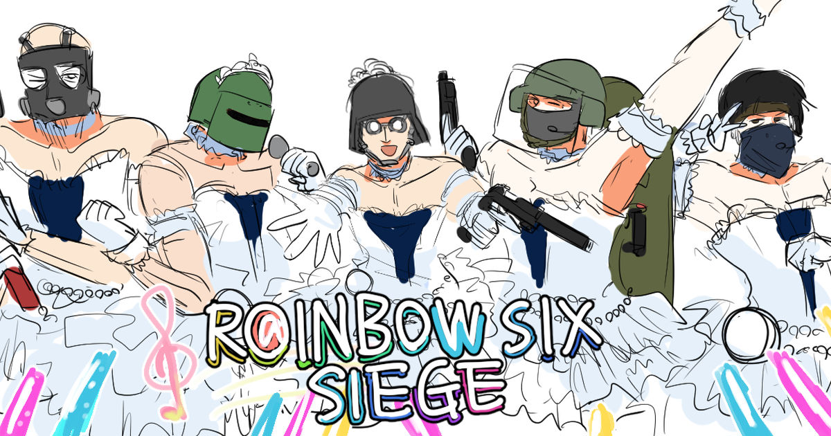 Rainbowsixsiege, Rainbow Six, FPS / レインボーシックスシージ, タチャンカの逆襲 - pixiv.