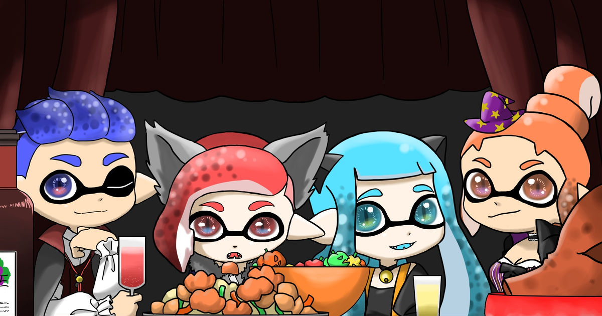 スプラトゥーン ハロウィン ジャックのイラスト Pixiv