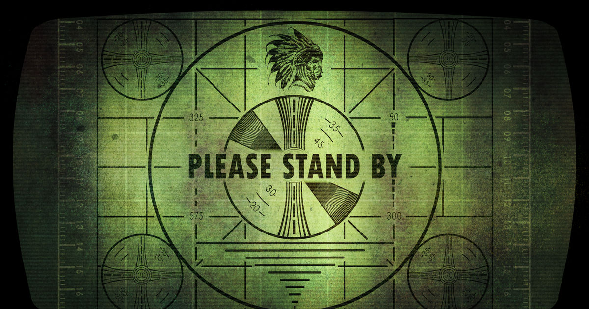 Плиз стенд ап. Please Stand by Fallout. Фоллаут стенд бай. Pleade Stand by. Fallout please Stand by banner.