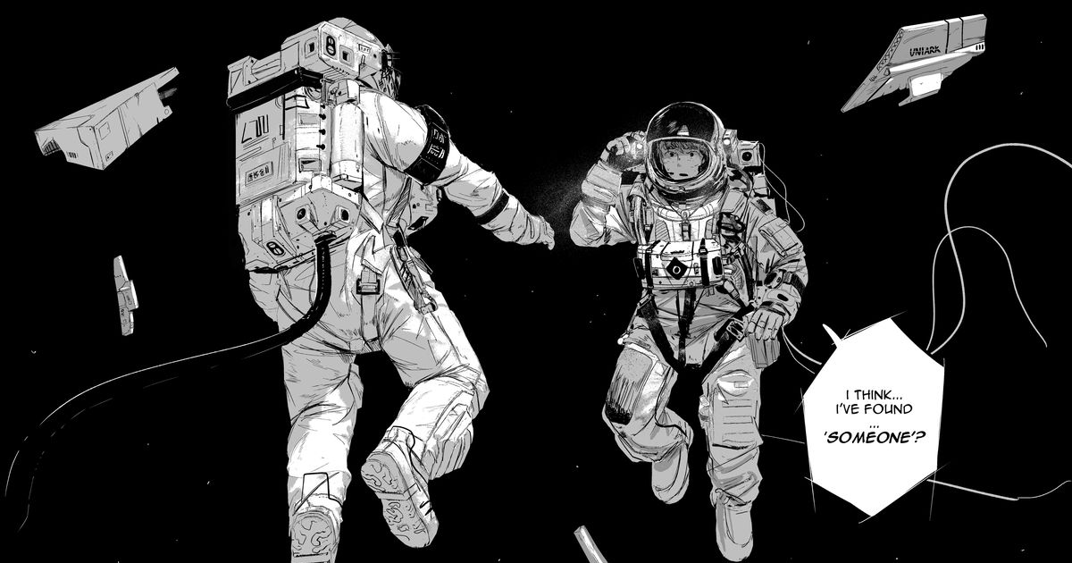 girl, space, astronaut / NOTONEOFUS - pixiv