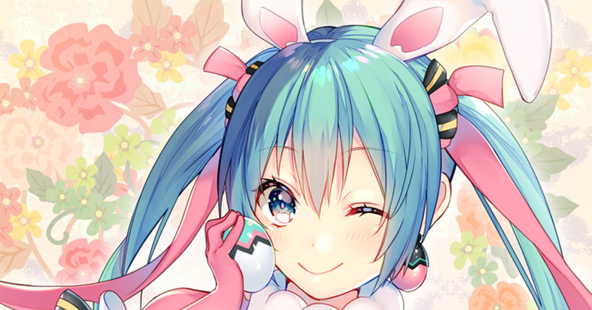 miku easter figure