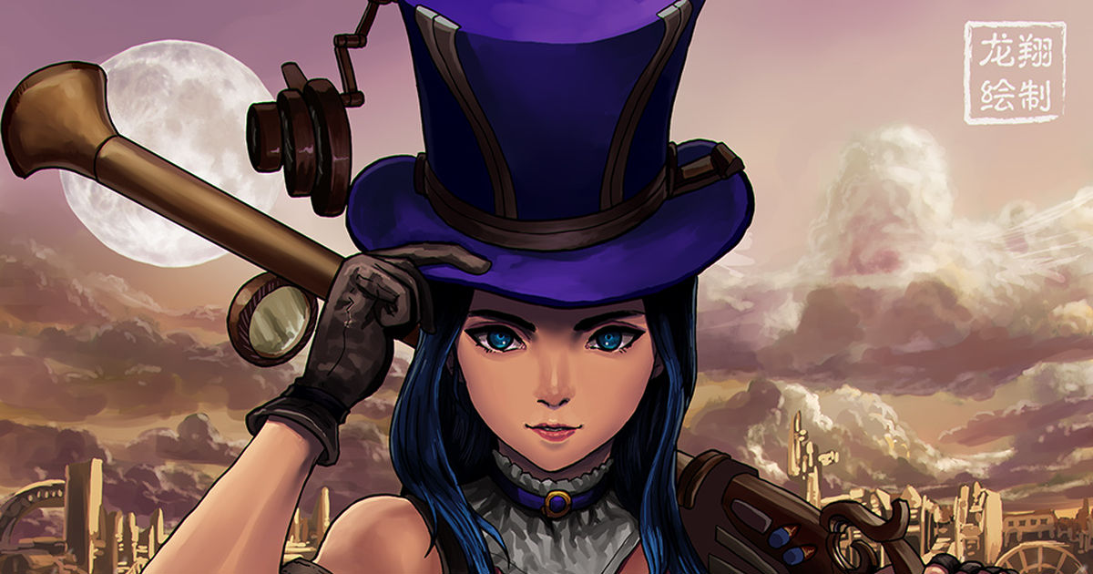 Leagueoflegends, league of legends, caitlyn / Caitlyn The Sheriff of Pillto...