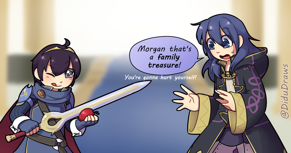 Fire Emblem Fire Emblem Heroes Lucina Morgan And Lucina Outfit Swap Pixiv