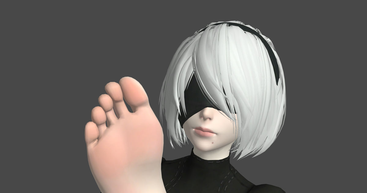 2B Nier Automata Foot Fetishism 2B Pixiv