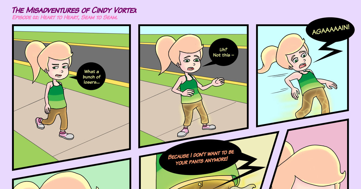 cindy, jimmy, neutron / Ep2: Heart to heart seam to seam - pixiv.