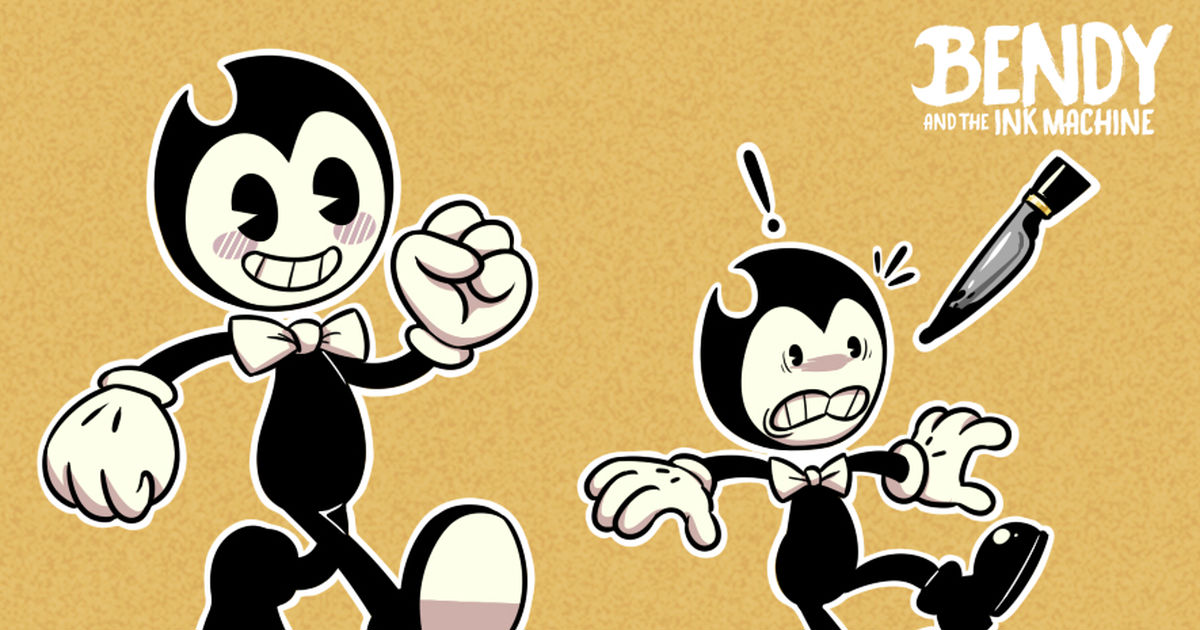 bendy_and_the_ink_machine, BATIM, Bendy / Bendy 2018/9/10 - pixiv