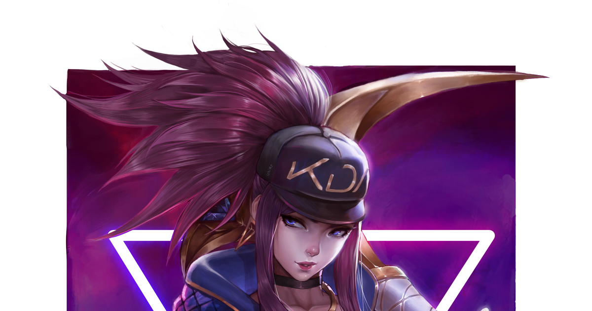 FanArt, Akali(K/DA), league of legends / K/DA Akali - pixiv