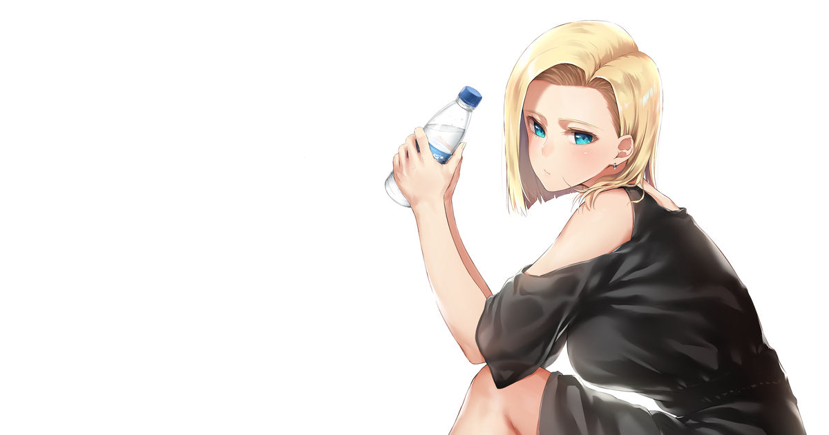 Android 18 Dragon Ball Tiptoes 18 Pixiv