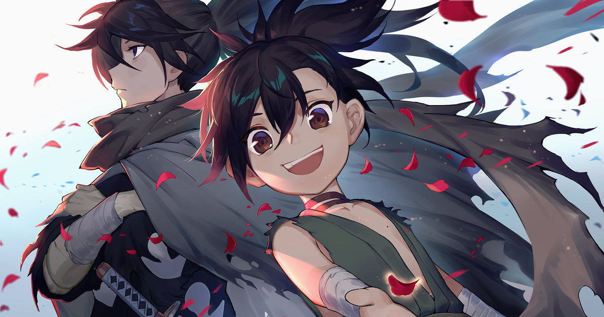 Dororo, Hyakkimaru, flower / - pixiv