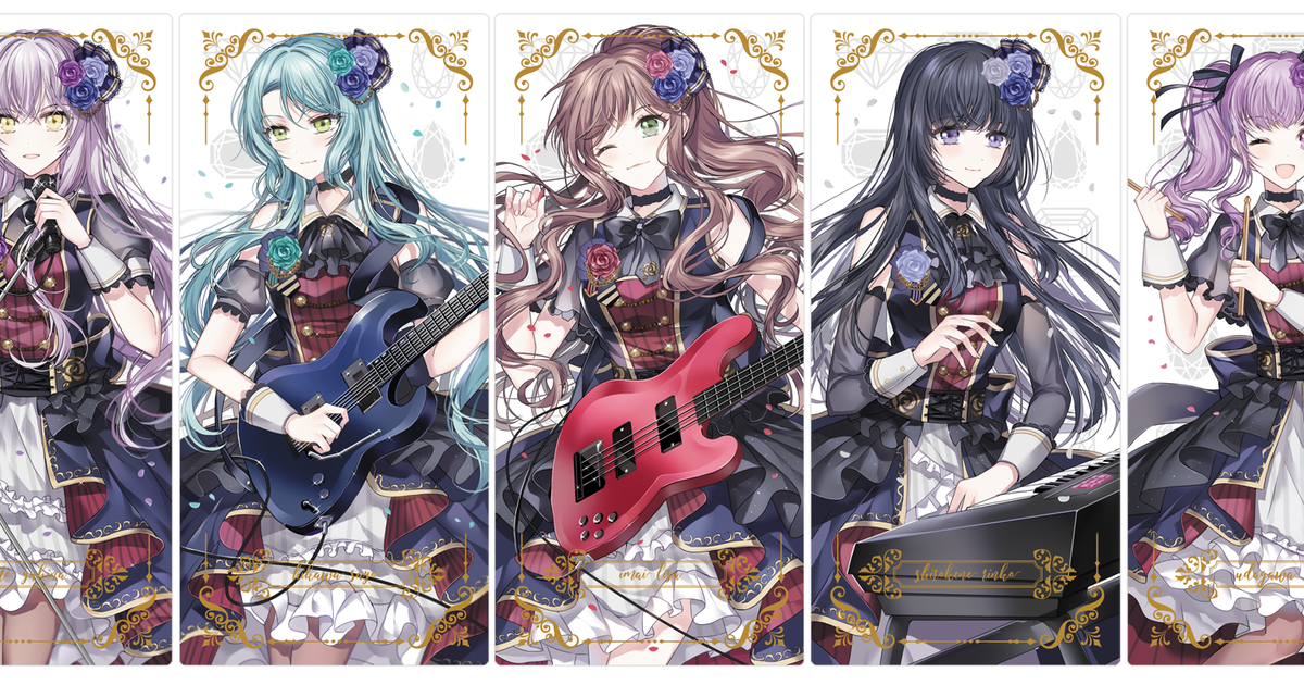 BanG Dream BanG Dream Girls Band Party Roselia Pixiv